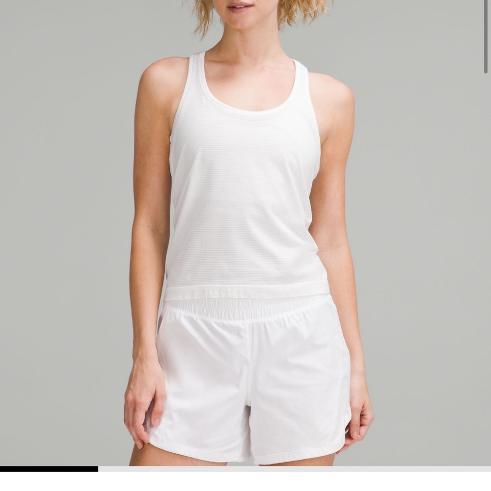 Lululemon white tank top